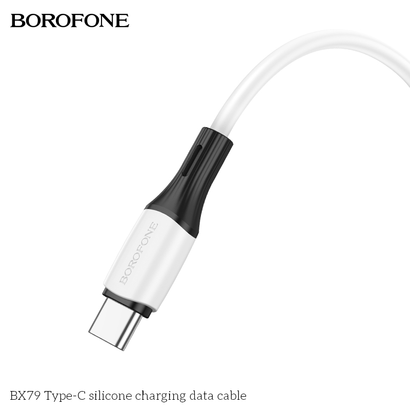 BOROFONE BX79 silicone USB-A to USB-C cable NZ 4